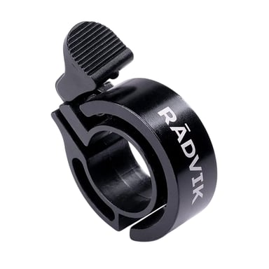 Radvik Logo Bicycle Bell (Black)