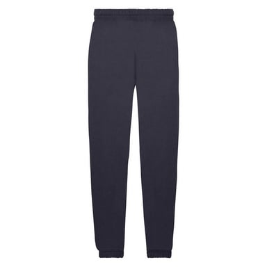Fruit of the Loom Childrens/Kids Classic Elasticated Cuff Jogging Bottoms (Deep Navy)