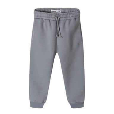 Minoti Girls Fleece Embroidered Motif Jogging Bottoms (Grey)