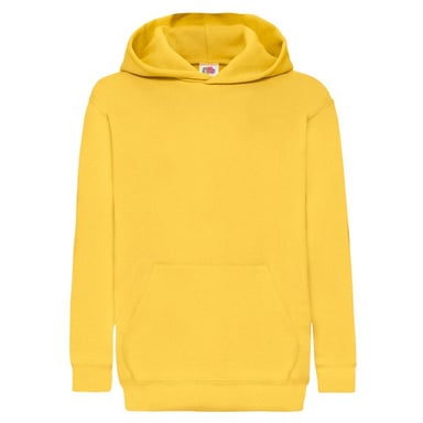 Fruit of the Loom Childrens/Kids Classic Hoodie (Sunflower)
