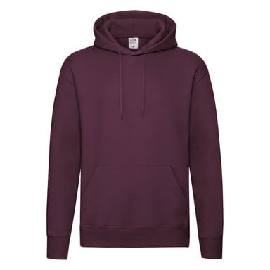 Fruit of the Loom Mens Premium Hoodie (Burgundy)