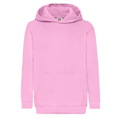 Fruit of the Loom Childrens/Kids Classic Hoodie (Light Pink)