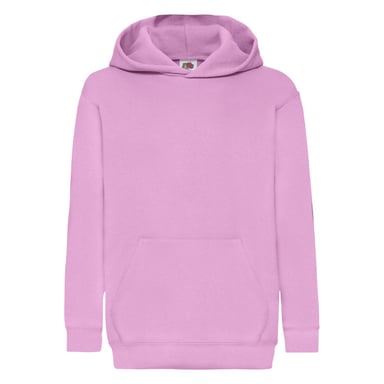 Fruit of the Loom Kinder/Kids Classic 260 Hoodie (Lichtroze)