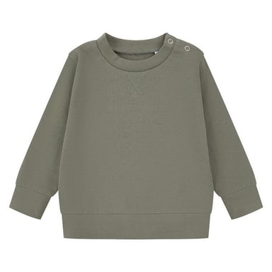 Larkwood Childrens/Kids Plain Sustainable Sweatshirt (Khaki)