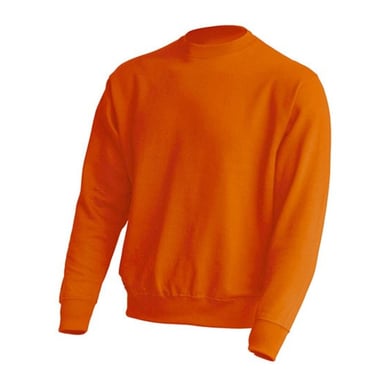 JHK Unisex Adult Crew Neck Sweatshirt (Orange)