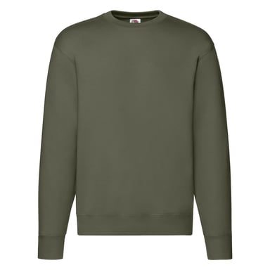Fruit of the Loom Mens Premium Set-in Sweatshirt (Classic Olive)