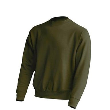 JHK Unisex Adult Crew Neck Sweatshirt (Khaki)