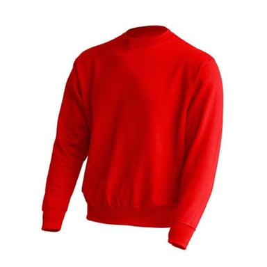 JHK Unisex Adult Crew Neck Sweatshirt (Red)
