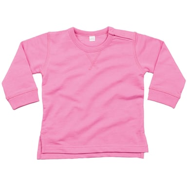 Babybugz Baby Plain Sweatshirt (Bubblegum Pink)