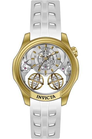 Invicta Specialty 50578 Men's Watch - Quartz Movement - Stainless Steel with Gold Dial - 46 mm