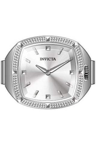Invicta Mini Ring 50637 Women's Watch - Quartz Movement - Stainless Steel with Silver Dial - 23 mm