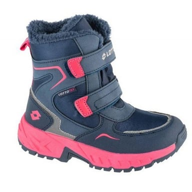 Lotto Boys Alstyne Tex Snow Boots (Navy Blue)