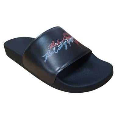 Karl Lagerfeld Mens Rubber Sliders (Black)
