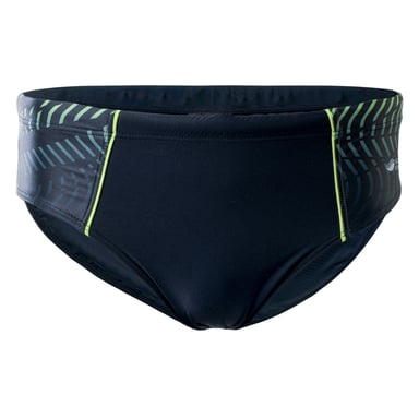 Aquawave Mens Danilo Sea Print Swimming Trunks (Black)