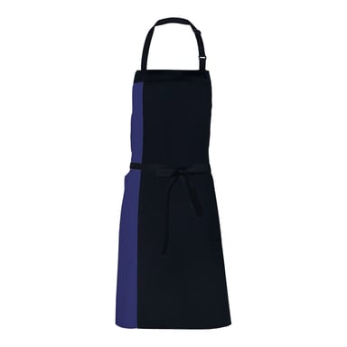 Link Kitchen Wear Unisex Adult Duo Apron (Black/Navy)