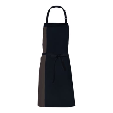 Link Kitchen Wear Unisex Adult Duo Apron (Black)