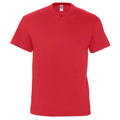 SOLS Mens Victory V Neck T-Shirt (Red)