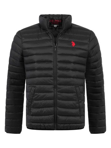 U.S. Polo Assn. men’s quilted jacket with stand-up collar