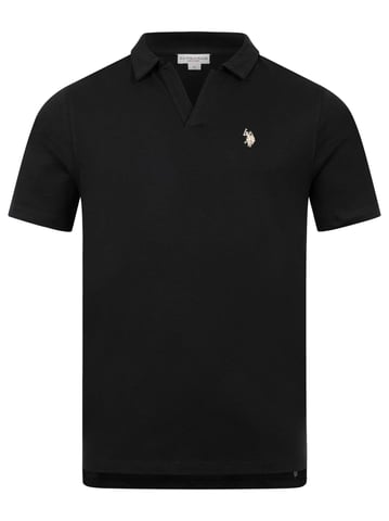U.S. Polo Assn. men’s polo shirt with open collar