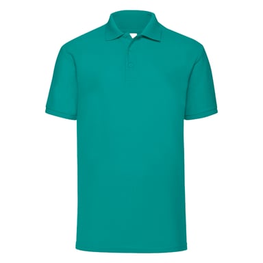 Fruit of the Loom Mens 65/35 Polo Shirt (Emerald)