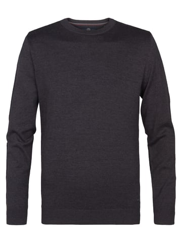 Petrol Industries - Fine-knit Jumper Steamboat Men - Blue