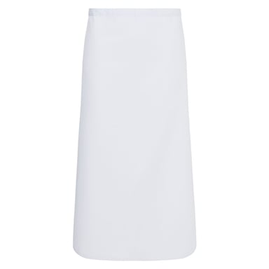Karlowsky Basic Bistro Contrast Apron (White)