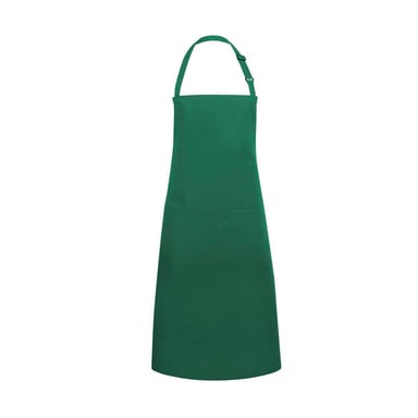 Karlowsky Basic Pocket Bib Apron (Forest Green)