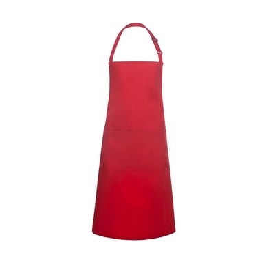 Karlowsky Basic Pocket Bib Apron (Red)
