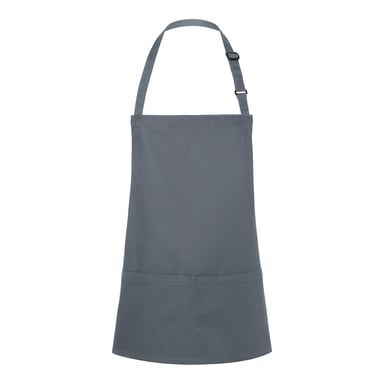 Karlowsky Womens/Ladies Short Pocket Bib Apron (Anthracite)