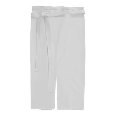 CG Milano Front Slit Apron (White)