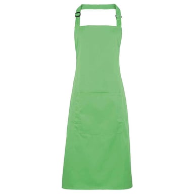 Premier Unisex Adult Colours Collection Pocket Bib Apron (Apple)
