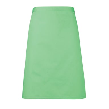 Premier Unisex Adult Colours Collection Mid Length Waist Apron (Apple)