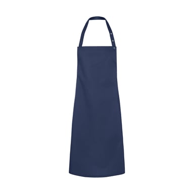 Karlowsky Santorini Press Stud Bib Apron (Dark Blue)