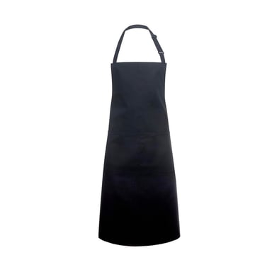 Karlowsky Basic Pocket Bib Apron (Black)