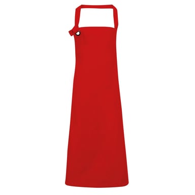Premier Calibre Canvas Heavyweight Bib Apron (Red)