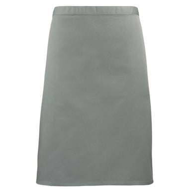 Premier Unisex Adult Colours Collection Mid Length Waist Apron (Sage)
