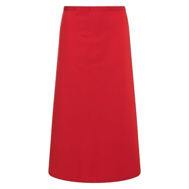 Karlowsky Basic Bistro Contrast Apron (Red)