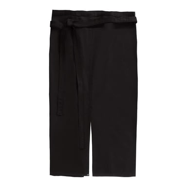 CG Milano Front Slit Apron (Black)
