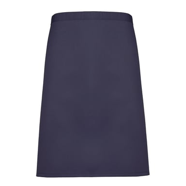 Premier Unisex Adult Colours Collection Mid Length Waist Apron (Marine Blue)
