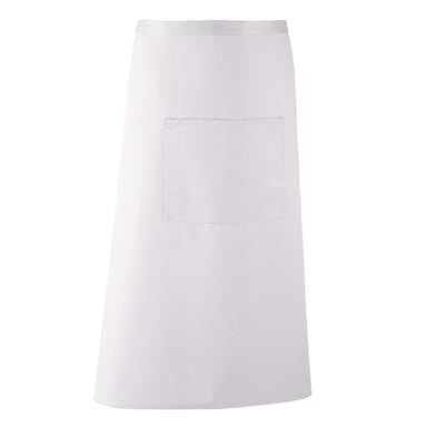 Premier Colours Collection Bar Apron (White)