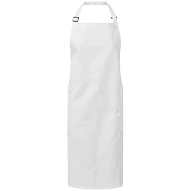 Premier Fairtrade Recycled Bib Apron (White)