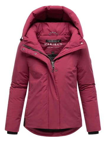 Marikoo women’s winter jacket Yeminaa with hood & warm fleece lining