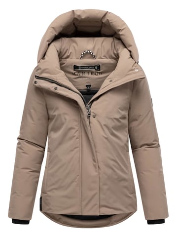 Marikoo women’s winter jacket Yeminaa with hood & warm fleece lining