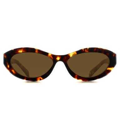 Prada PR26ZS 14L09Z honing schildpad donkerbruine zonnebril