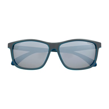 Superdry SDS-5014 108P matgrijs blauw zilver spiegel gepolariseerde zonnebril