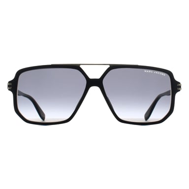 Marc Jacobs MARC 417/S 807 9O zwarte donkergrijze zonnebril met kleurverloop