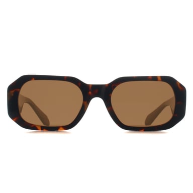 Quay Hyped Up 78635 coffee tortoise bruin zonnebril