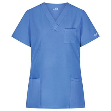 Exner Womens/Ladies Sportsline Regular Tunic (Light Blue)