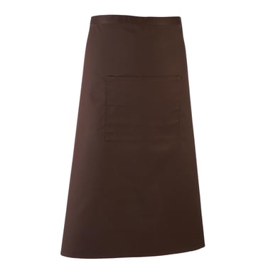 Premier Colours Collection Bar Apron (Brown)