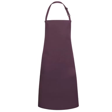 Karlowsky Basic Bib Apron (Aubergine)
